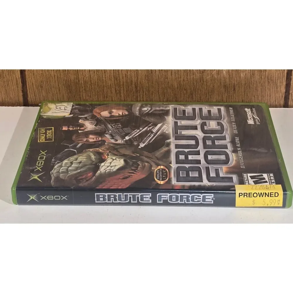 Brute Force Original Xbox Game Complete CIB Microsoft Game Studios